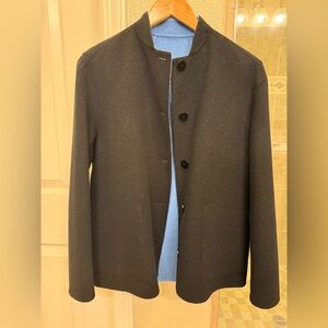 theory coat double side coat size p